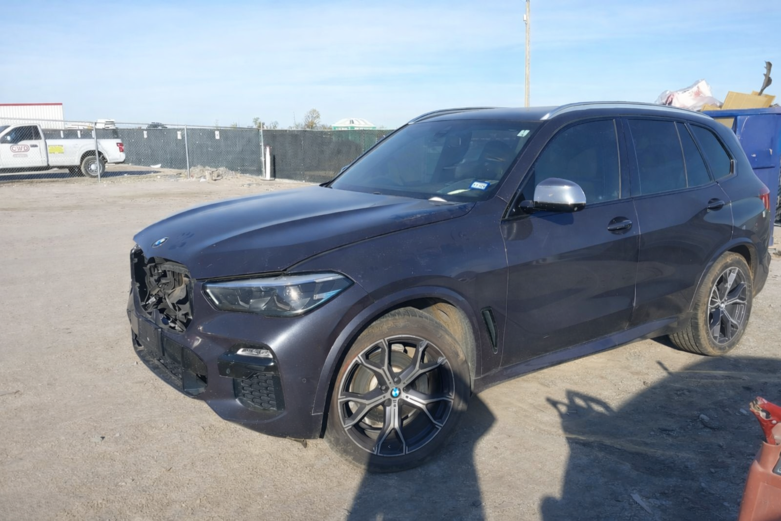 BMW X5 2020 Gray vin: 5UXCR6C05L9C87306