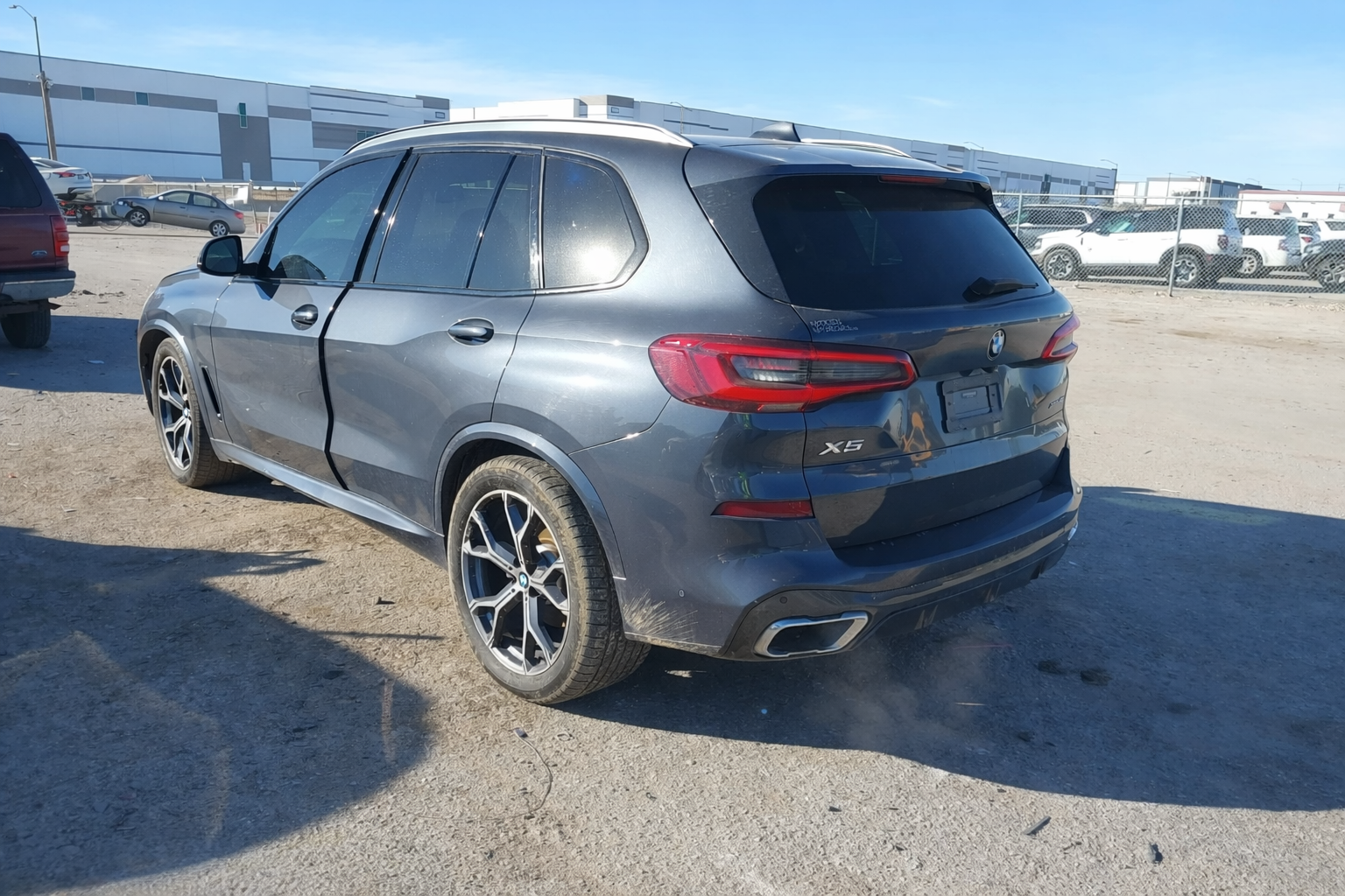 BMW X5 2020 Gray vin: 5UXCR6C05L9C87306