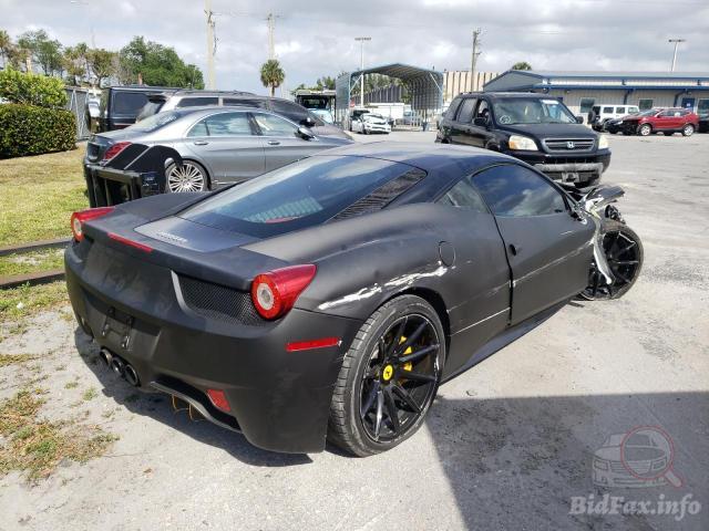 Ferrari 458 2011 Black vin: ZFF67NFA5B0182186