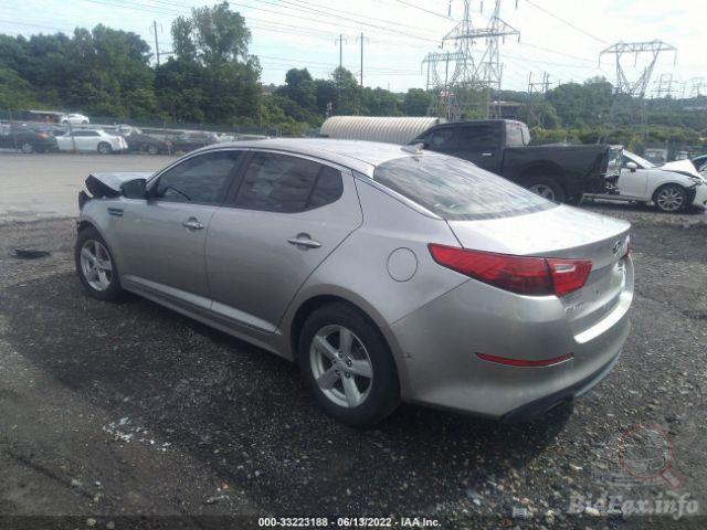 Kia Optima 2015 Tan vin: KNAGM4A74F5573031